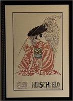 Al Hirschfeld New York Coliseum art print