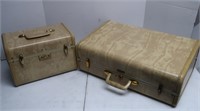 Vintage Samsonite Hard Shell Suitcase&Make-Up Case