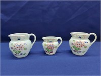 Adams Ironstone Small Pitchers