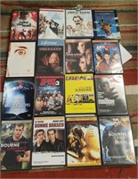 Qty.16 Preowned DVD's,STOCK#18