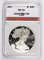 2001 AMERICAN SILVER EAGLE