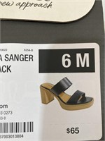 $65.00 ANA Sanger Black Size 6M