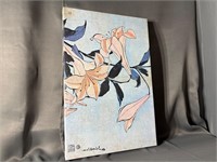 Lillies Canvas Wall Art 24" x 16"