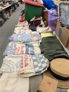 Quilt Tops, Feed Bags