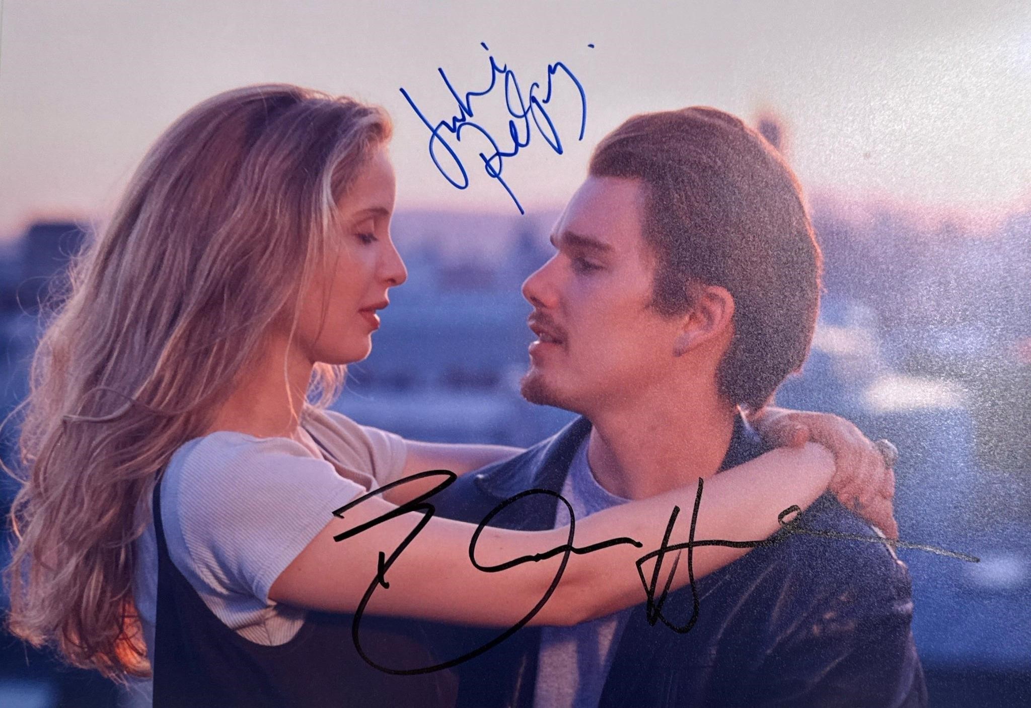 Autograph COA Before Sunrise Photo