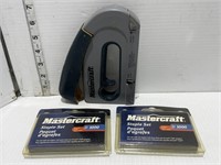 Mastercraft stapler & staples