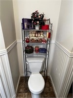 Toilet shelf and all contents