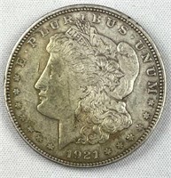 1921-D Morgan Silver Dollar, US $1 Coin