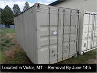 20' SHIPPING CONTAINER (REMOVAL BY APPOINTMENT