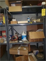 CONTENTS OF 3 SHELVES - FILTERS, MISC PARTS