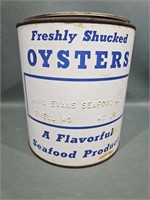 DAVID EVANS SEAFOOD CO. EWELL MD 1 GAL. OYSTER