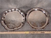 Silver Platter/Trays - Chippendale & Cheshire