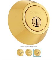 $24.64 WEISER LOCK DEAD BOLT with all accessories
