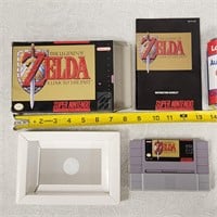 Super Nintendo SNES Legend Of Zelda Link W/ Box