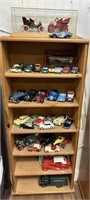36 Cars & Trucks w/Bookcase