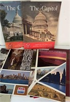 VINTAGE ROAD ATLASES CIRCA 1949 and 1965 and