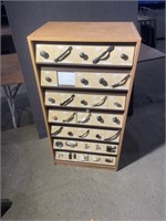 Cupboard with a large quantity of drawer and