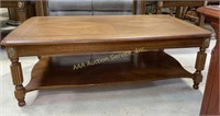 Wooden coffee table16in x 47in x 26.5in