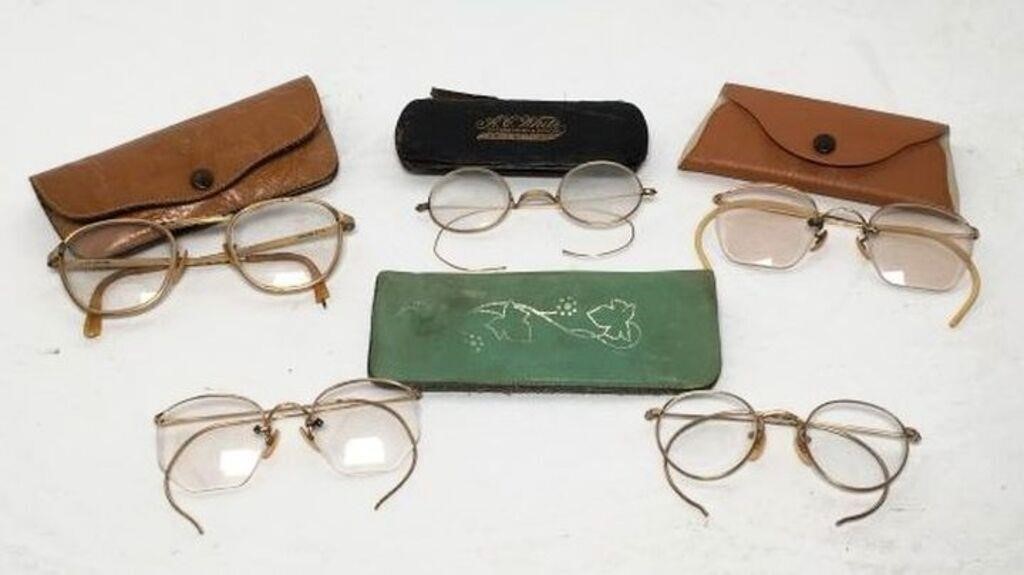 Vintage & Antique Wire Rim Glasses
