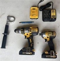 DEWALT CORDLESS POWER TOOLS, 1 BATTERY