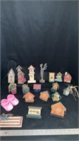 Miniature birdhouse collection