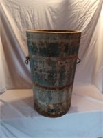 Large Wooden Bucket 30" tall