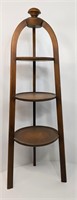 3 Tier Wooden Butlers Stand