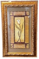Framed Tulip Wall Art
