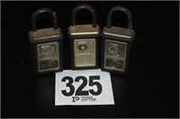 3 Lock Boxes by Supra (No Keys)