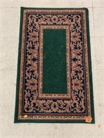 Green Rug Approx 25in x 41in