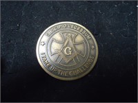 Masonic coin