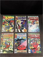 Marvel Spider-Man & X-Men Comic Book Lot