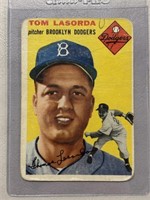 1954 TOMMY LASORDA ROOKIE TOPPS