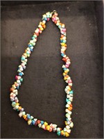 Dyed Shell Necklace