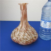 Vintage Multi Coloured Decanter 6.75" High