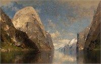 Fjord Landscape, Georg Anton Rasmussen.