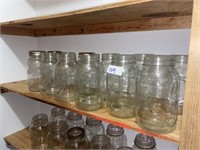(12) Quart Canning Jars