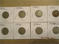 8 V Nickels