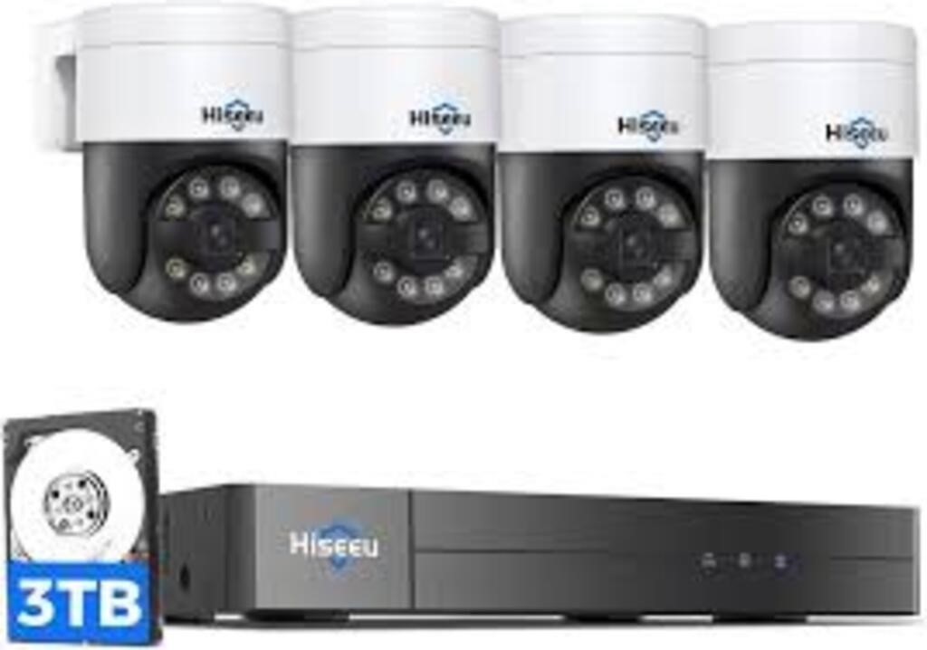 Hiseeu 4K PoE Security Camera System -
