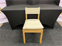 Wood w/Cushion Side Chair/Dining Chair/AccentChair