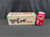 ERTL Texaco horse & tanker coin bank new in box