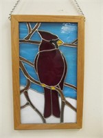 Colored glass panel, Cardinal