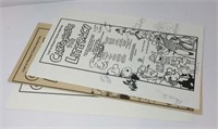 Cartoonists for Literacy Signed Poster