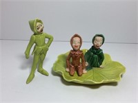 Vintage Pixie Potters Figurines