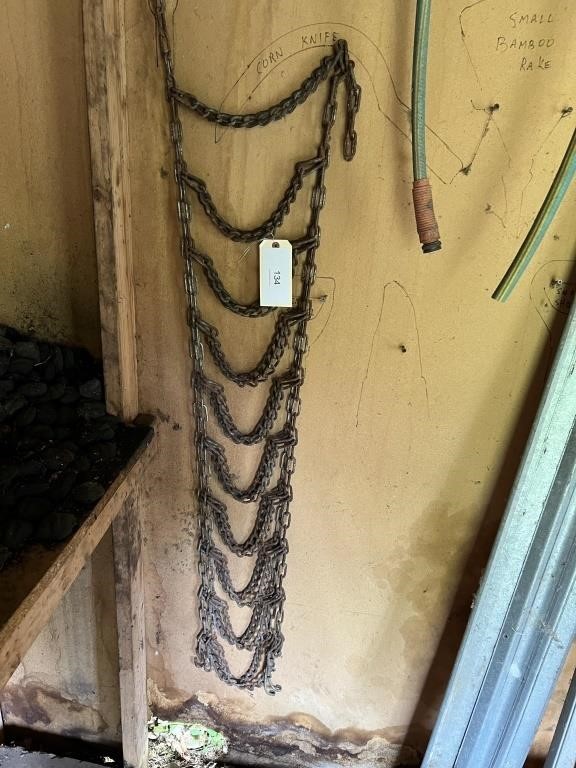 LAWN MOWER TIRE CHAINS