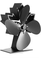 Fireplace Fans, CRSURE 4 Blades Heat Powered