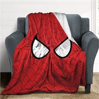 60x50 Spiderman Plush Throw Blanket x2