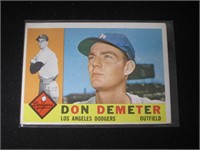 1960 TOPPS #234 DON DEMETER DODGERS