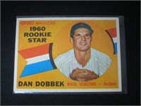 1960 TOPPS #123 DAN DOBBEK SENATORS