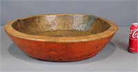Primitive Carved Wooden Bowl